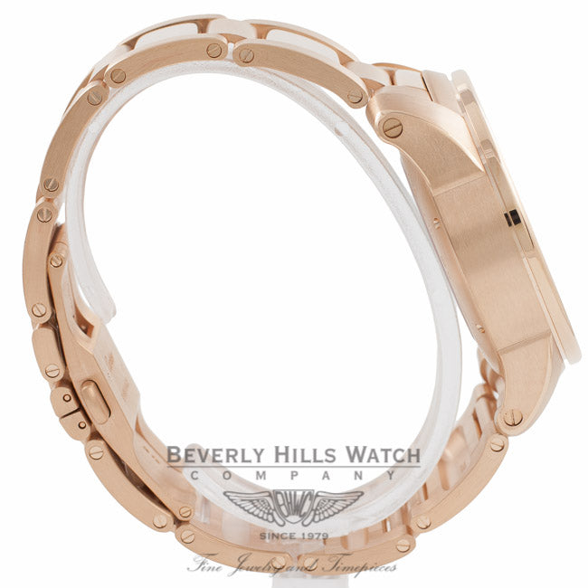 Cartier Calibre Rose Gold 42mm Chronograph  W7100047 ZHTG4H- Beverly Hills Watch Company Watch Store