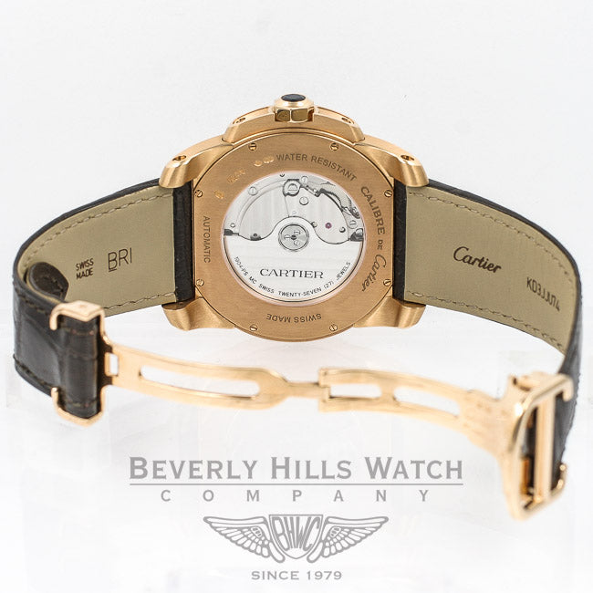 Cartier Calibre Watch W7100007 - Beverly Hills Watch Company