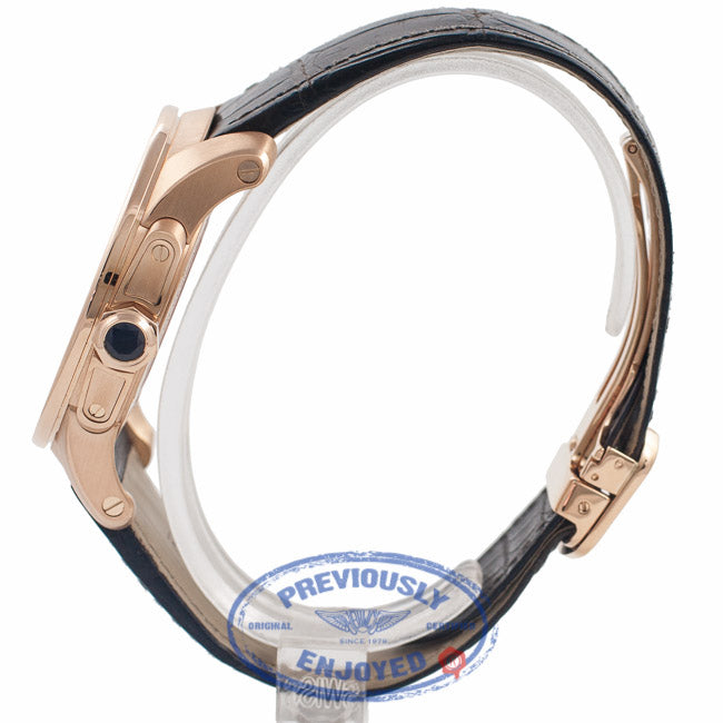 Cartier Calibre De Cartier 42MM 18k Rose Gold Chocolate Dial W7100007 LHFCAM - Beverly Hills Watch Company Watch Store