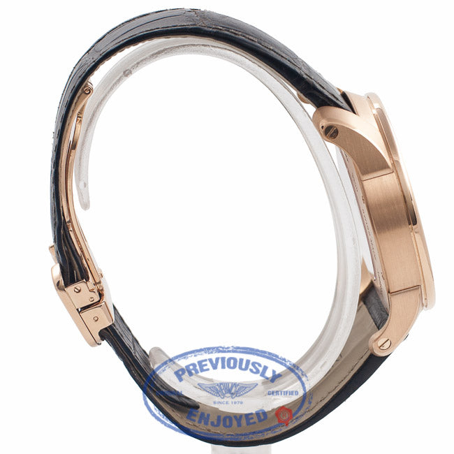 Cartier Calibre De Cartier 42MM 18k Rose Gold Chocolate Dial W7100007 LHFCAM - Beverly Hills Watch Company Watch Store