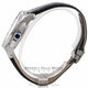 Cartier Calibre De Cartier Chronograph 42MM Stainless Steel Silver Dial Black Alligator Strap W7100046 RGSXNJ - Beverly Hills Watch Company Watch Store