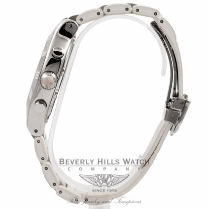 Cartier Must 21 Chronoscaph Ladies Watch White Rubber Strap W10184U2 Beverly Hills Watch Company Watches