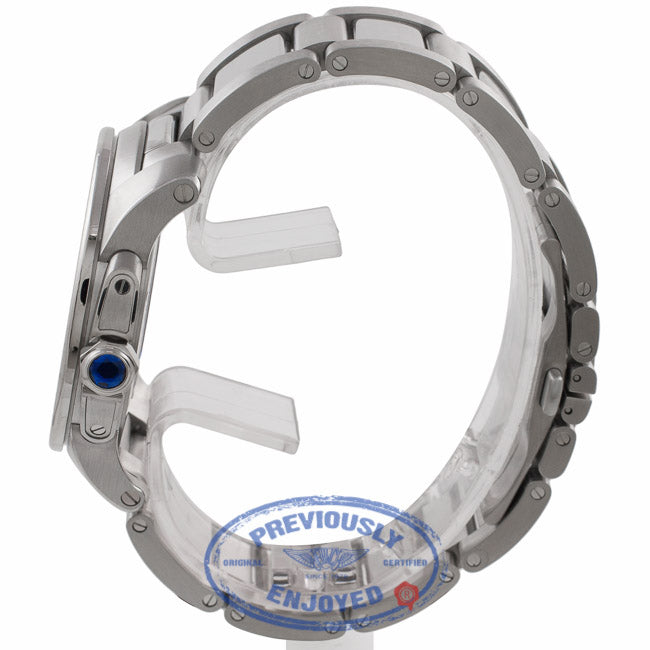 Cartier Calibre 42MM Automatic Stainless Steel Watch Black Dial W7100016 Z69J4A - Beverly Hills Watch Company Watch Store