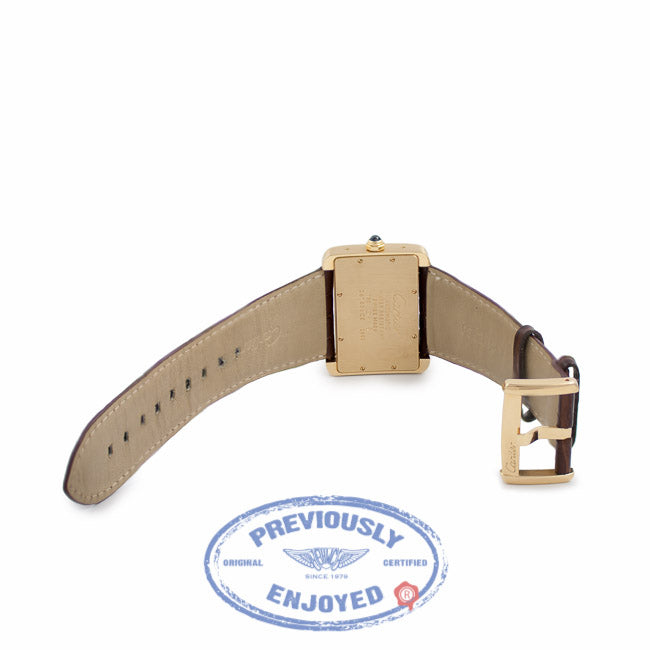 Cartier Divan Yellow Gold Watch W6300856 Beverly Hills Watch Company