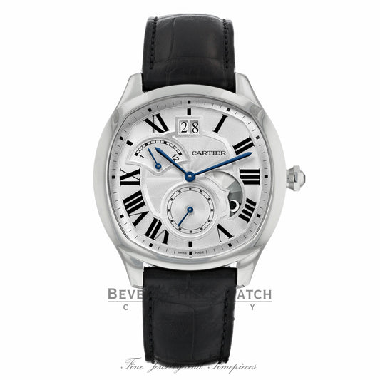 Cartier Drive Second Time Zone Day Night WSNM0005 QDZY7W - Beverly Hills Watch