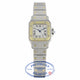 Cartier Santos Galbee 24mm Ladies Stainless Steel 18k Yellow Gold JR1MF9 - Beverly Hills Watch Company