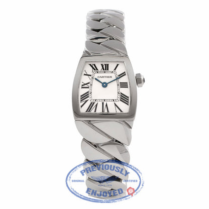 Cartier La Dona Small Stainless Steel Silver Dial W660012I WN5Y36 - Beverly Hills Watch Store