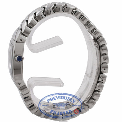 Cartier La Dona Small Stainless Steel Silver Dial W660012I WN5Y36 - Beverly Hills Watch Store