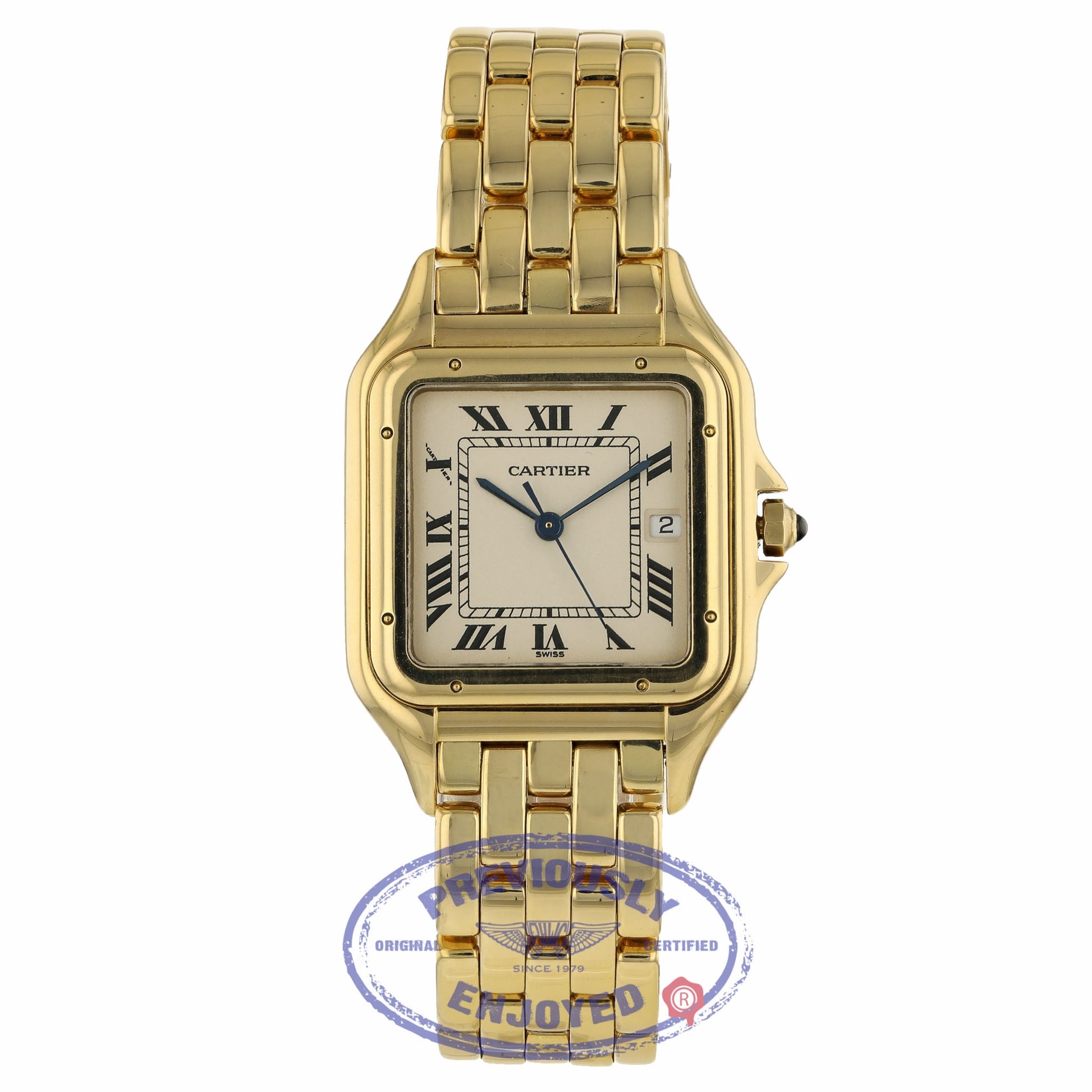 Cartier Panther Medium Yellow Gold W25014B9 7X0EJ6  - Beverly Hills Watch Company