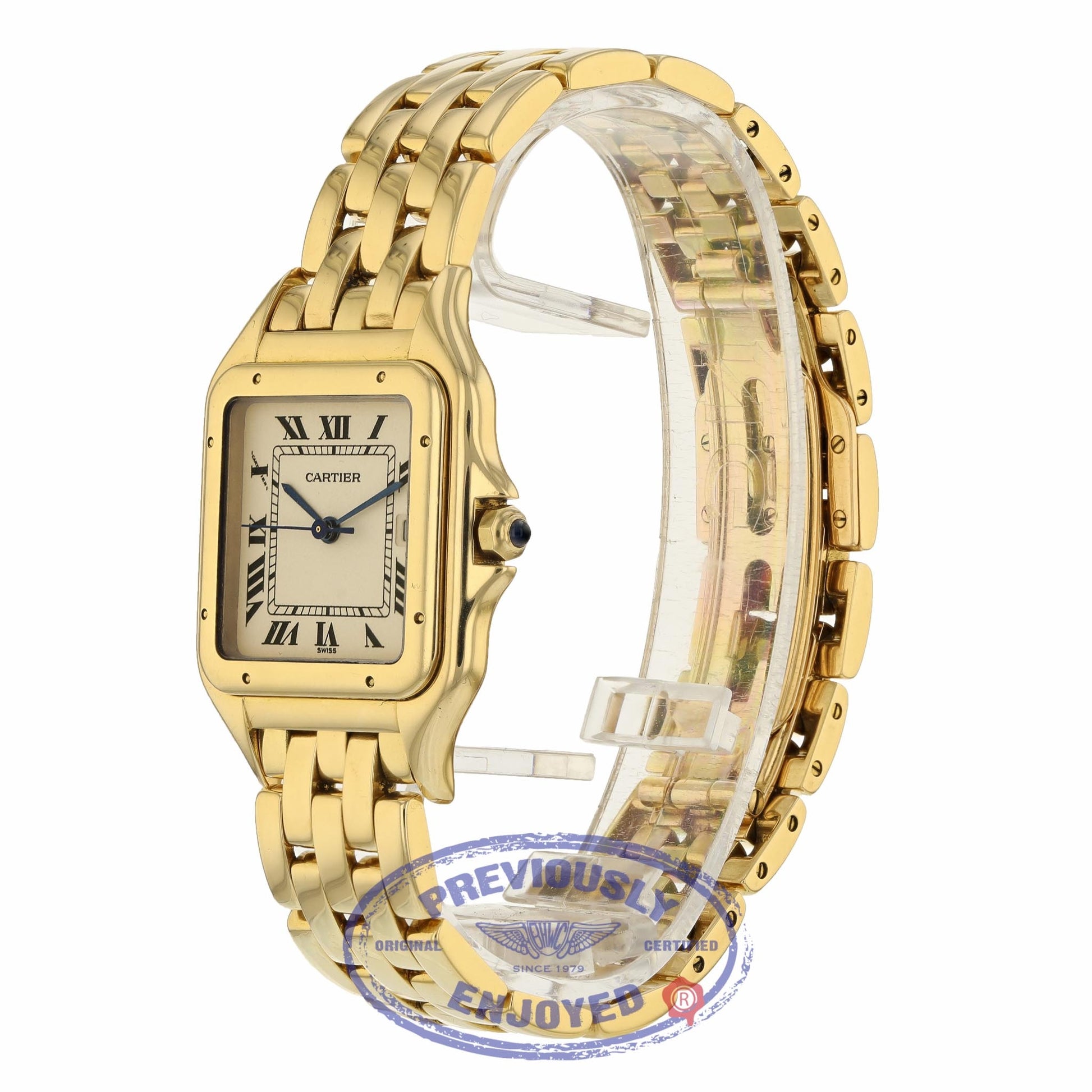 Cartier Panther Medium Yellow Gold W25014B9 7X0EJ6  - Beverly Hills Watch Company