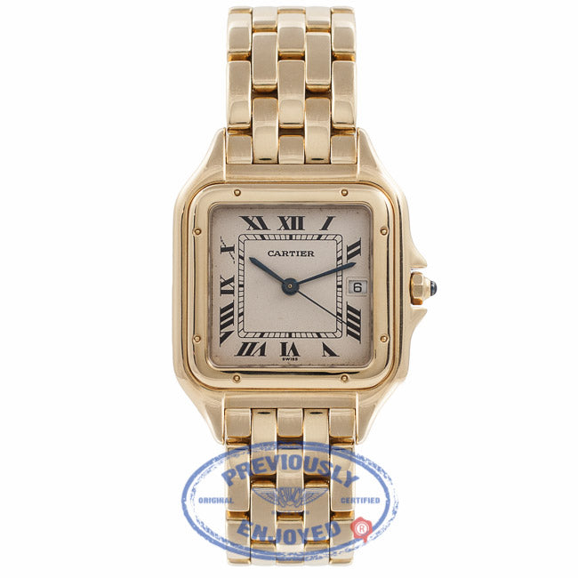 Cartier Panther Watch W25014B9 SQ4TT6 - Beverly Hills Watch Company Watch Store