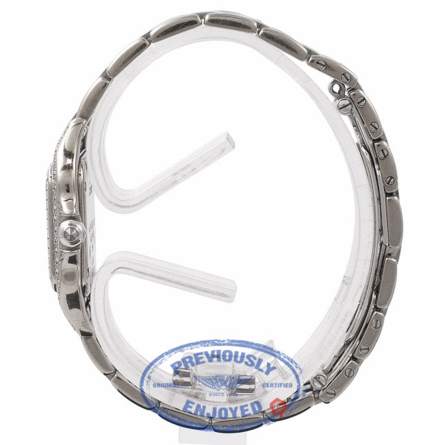 Cartier Panthere 18K White Gold Diamond Bezel A6DJK5 - Beverly Hills Watch Store