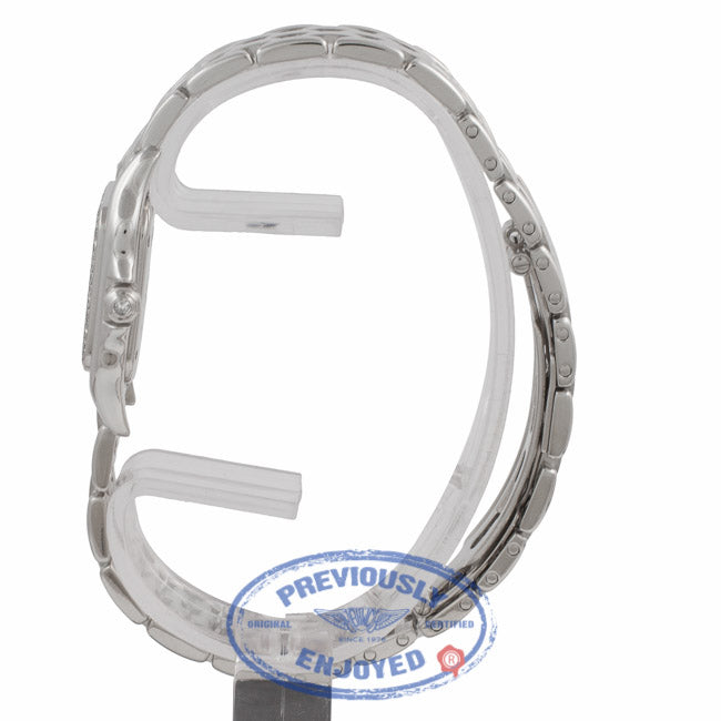 Cartier Panthere Ladies White Gold Diamond Bezel White Dial WF3091F3 LFENVW - Beverly Hills Watch Store