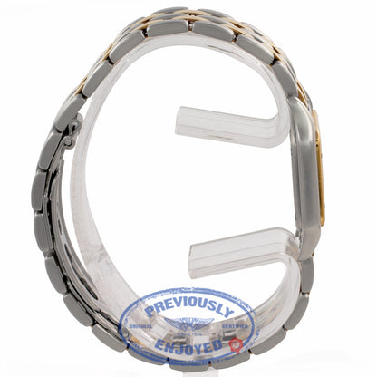 Cartier Panthere Ladies Small Yellow Gold Stainless Steel Silver Dial Bracelet W25029B6 DJQ8WQ - Beverly Hills Watch Company Watch Store