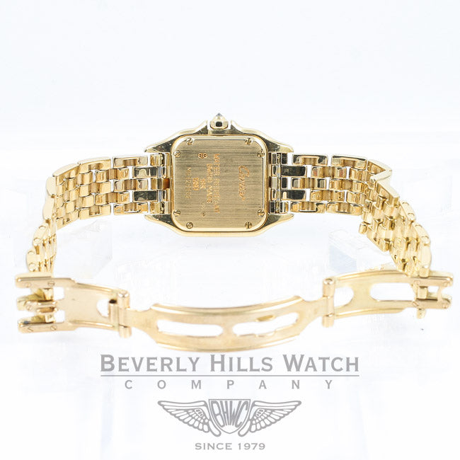 Cartier Panthere Yellow Gold Diamond Bezel WF3070B9 Beverly Hills Watch Company