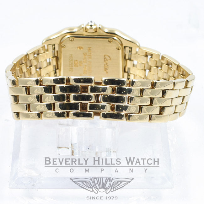 Cartier Panthere Yellow Gold Diamond Bezel WF3070B9 Beverly Hills Watch Company