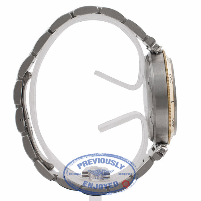 Cartier Pasha 38MM Chronograph 18K Yellow Gold Bezel Stainless Steel Bracelet 1032PASHA YM515U - Beverly Hills Watch Store