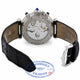 Cartier Pasha Stainless Steel Yellow Gold 38mm Chronograph Silver Dial Leather Strap 2113 H2LARH - Beverly Hills Watch Company