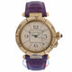 Cartier Pasha 38MM 18k Yellow Gold Automatic Purple Strap 1595 T7U8ZF - Beverly Hills Watch Company Watch Store