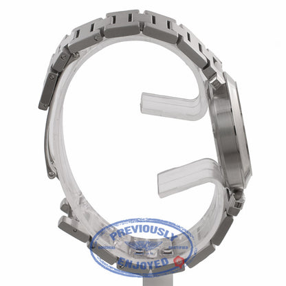 Cartier Pasha C 36MM Automatic Stainless Steel Sunray Silver Dial W31023M7 ZE0Z50 - Beverly Hills Watch Company Watch Store