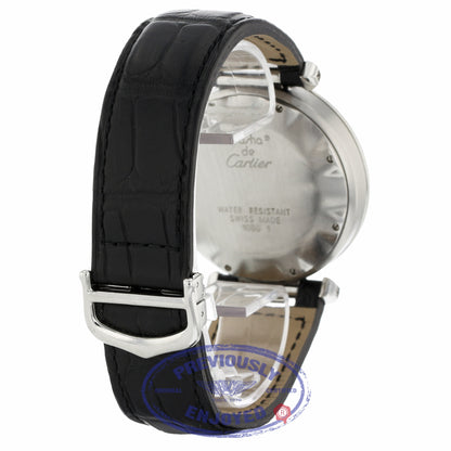 Cartier Pasha Chronograph Stainless Steel 38mm Ivory Dial 1050 779XCJ - Beverly Hills Watch