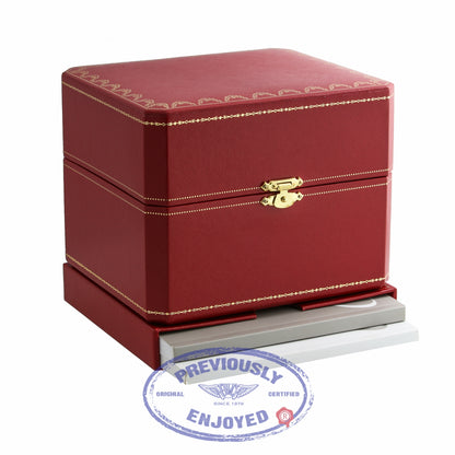 Cartier Roadster Stainless Steel Large Blue Sunray Dial W62048V3 XRW6AH - Beverly Hills Watch