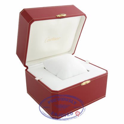 Cartier Roadster Chronograph Stainless Steel Silver Dial W6206019 8YNZDD