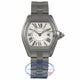 Cartier Roadster Stainless Small Stainless Steel Silver Roman Dial Watch W62016V3 845VF8 - Beverly Hills Watch Company