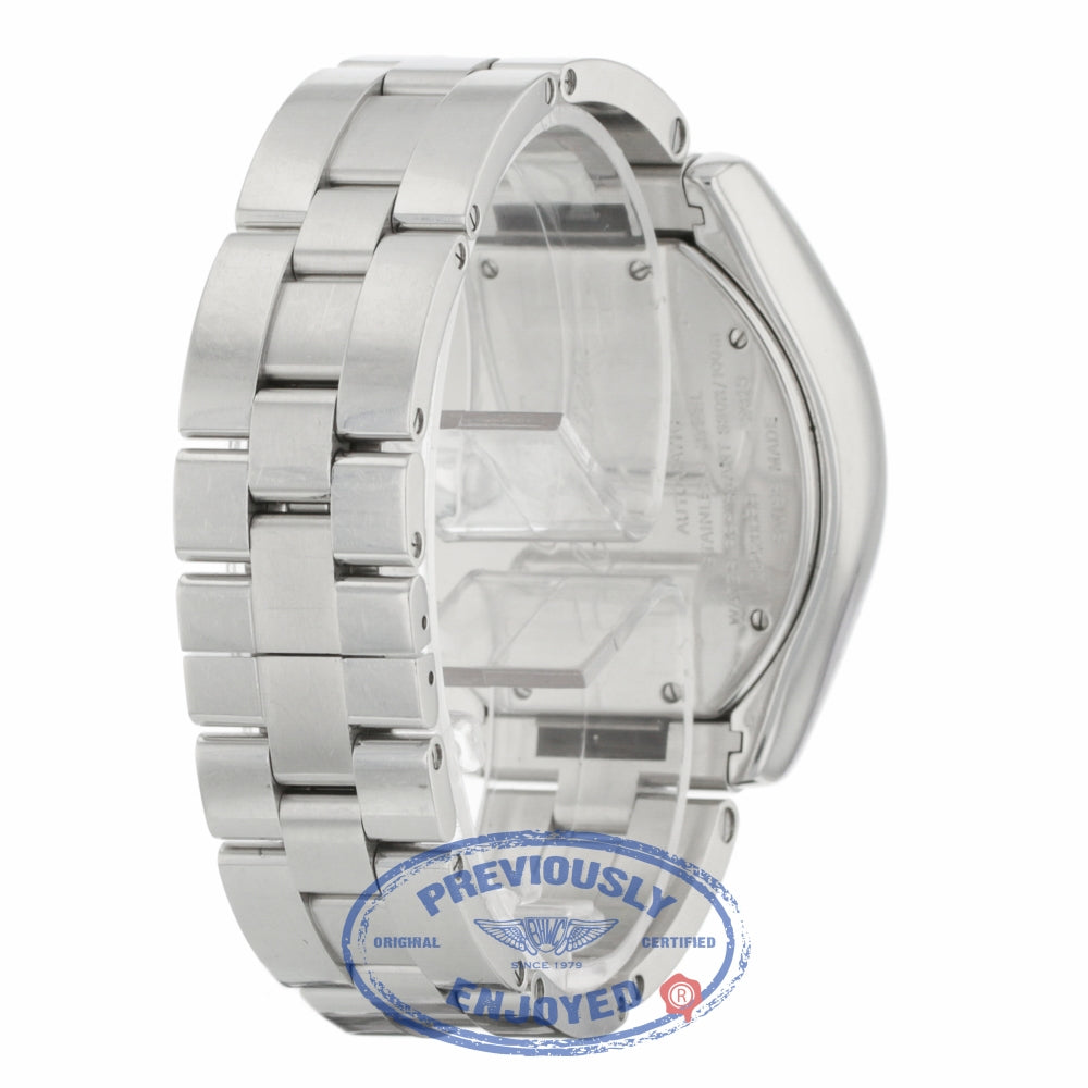 Cartier Roadster Chronograph XL Stainless Steel Silver Dial