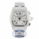 Cartier Roadster XL Stainless Steel Bracelet Silver Roman Numeral Dial W62019X6 JL32WD - Beverly Hills Watch Company