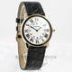 Cartier Ronde Solo Large Yellow Gold Case Silver Arabic Dial Crocodile Leather Strap W6700455 Beverly Hills Watch Company Watches