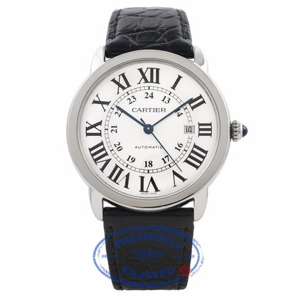 Cartier Ronde Solo XL Stainless Steel Automatic W6701010 U3MBGY - Beverly Hills Watch Company Watch Store