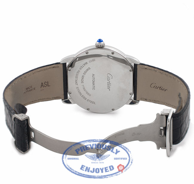 Cartier Ronde Solo XL Stainless Steel Automatic W6701010 U3MBGY - Beverly Hills Watch Company Watch Store