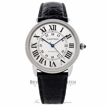 Cartier Ronde Solo XL Stainless Steel Automatic W6701010 ML4FAF - Beverly Hills Watch Company Watch Store