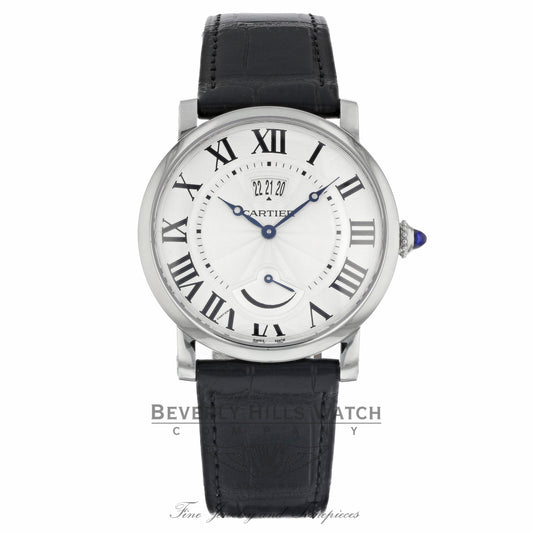Cartier Rotonde 40mm Silver Dial Automatic Stainless Steel W1556369 NW3P3L - Beverly Hills Watch