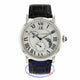 Cartier Rotonde 42mm Automatic Silver Dial Black Leather W1556368 WACYEP - Beverly Hills Watch