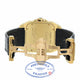 Cartier Santos 100 Large Yellow Gold White Dial Black Alligator Strap W20071Y1 F3FM7W - Beverly Hills Watch Company