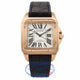 Cartier Santos 100 18k Rose Gold Medium W20108Y1 6AHHRA - Beverly Hills Watch Company Watch Store