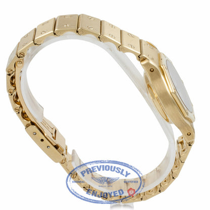 Cartier Santos 18k Gold Octogonal 06044 19322 - Beverly Hills Watch Company Watch Store