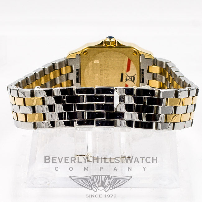 Cartier Santos Demoiselle Stainless Steel and Yellow Gold Ladies Watch W25063Z6 Beverly Hills Watch Company Watches