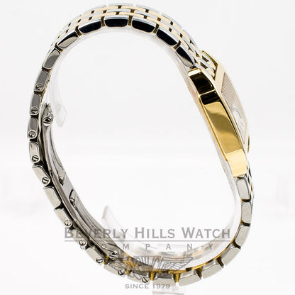 Cartier Santos Demoiselle Stainless Steel and Yellow Gold Ladies Watch W25063Z6 Beverly Hills Watch Company Watches