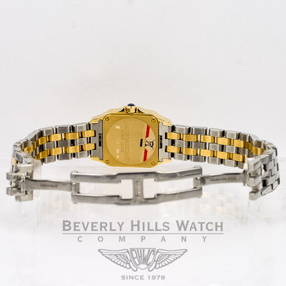 Cartier Santos Demoiselle Stainless Steel and Yellow Gold Ladies Watch W25063Z6 Beverly Hills Watch Company Watches