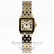 Cartier Santos Demoiselle Stainless Steel and Yellow Gold Ladies Watch W25063Z6 Beverly Hills Watch Company Watches