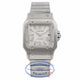 Cartier Santos Galbee Stainless Steel 29MM Silver Dial W20098DC HEBBZZ - Beverly Hills Watch Company Watch Store