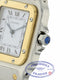 Cartier Santos Gents Vintage Circa 1990's Yellow Gold Stainless Steel SANTOSVINT Y6Y5FF - Beverly Hills Watch