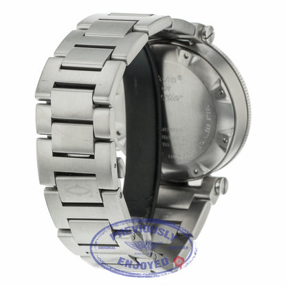 Cartier Pasha Seatimer 40.5mm Automatic Black Dial Stainless Steel W31077M7 KMDLZ2 - Beverly Hills Watch