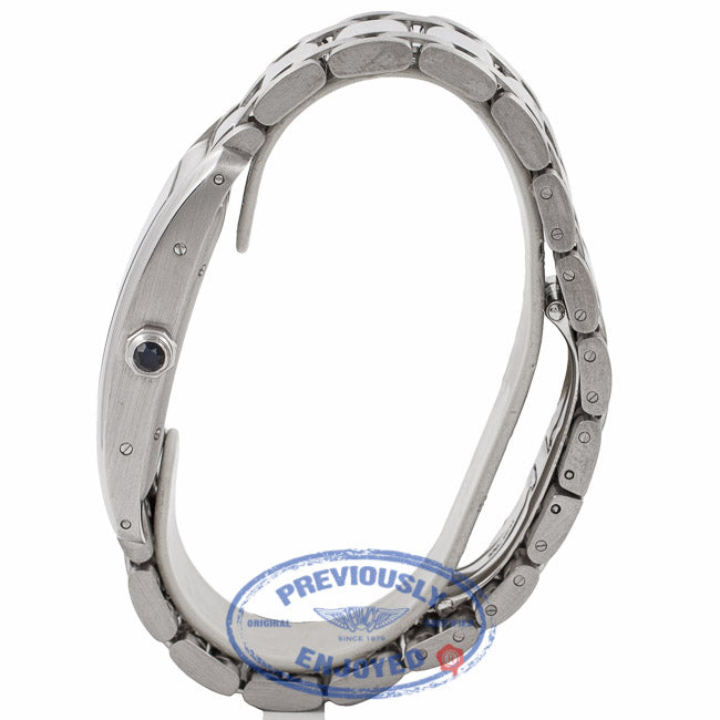 Cartier Tank American White Gold Ladies Watch W26019L1