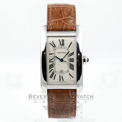 CARTIER TANK AMERICAINE LARGE W2603256 BEVERLY HILLS WATCH COMPANY