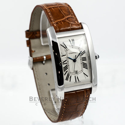 CARTIER TANK AMERICAINE LARGE W2603256 BEVERLY HILLS WATCH COMPANY