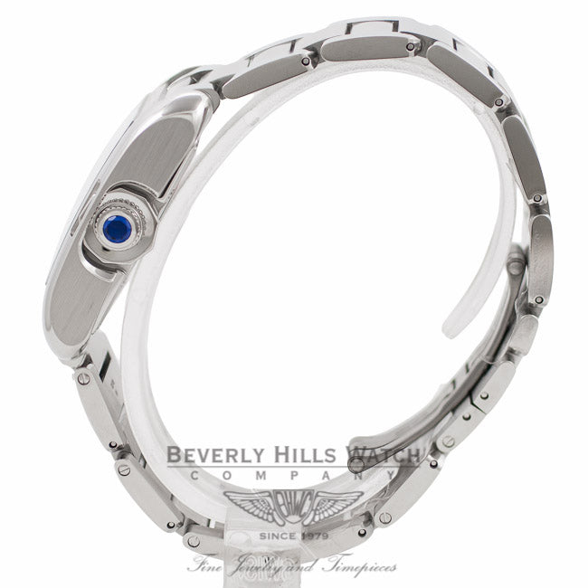 Cartier Tank Anglaise Medium Stainless Steel Silver Dial W5310009 FBJ1QH - Beverly Hills Watch Company Watch Store